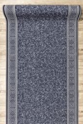 RugsX Anti-Slip Grek Runner in Grey - Size: 67 cm x 350 cm - thumbnail 4