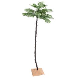 Berkfield Home LED Palm Tree Warm White 136 LEDs 220 cm - thumbnail 2