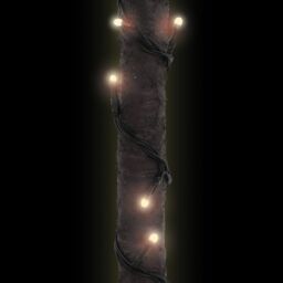 Berkfield Home LED Palm Tree Warm White 136 LEDs 220 cm - thumbnail 6