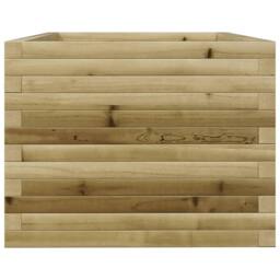 Berkfield Home Garden Planter 90x60x49.5 cm Impregnated Wood Pine in Light Brown - thumbnail 6