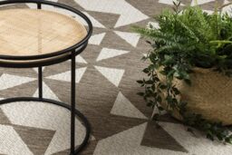RugsX Floorlux Rug in Beige - Size: 60 cm x 110 cm - thumbnail 5
