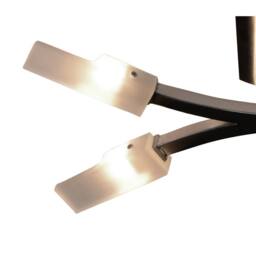 Netlighting (0037 004) Arco Ceiling 4 Light G9 Satin Nickel in Grey - thumbnail 4