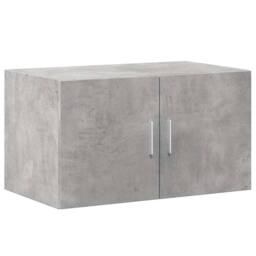 Berkfield Home Storage Cabinet Concrete Grey 70x42.5x225 cm Engineered Wood - thumbnail 5