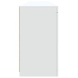 Berkfield Home Sideboard with LED Lights White 202x37x67 cm - Size: 202 x 37 x 67 cm - thumbnail 7