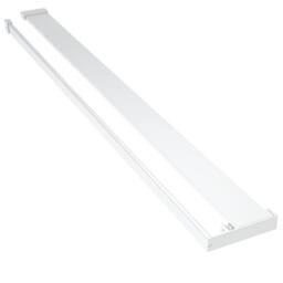 Berkfield Home Shower Shelf for Walk-in Shower Wall Chrome 115 cm Aluminium in Silver - thumbnail 2