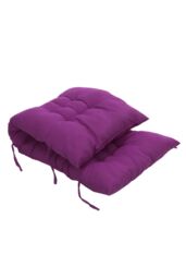 Living and Home Dark Purple Soft Comfortable Lounge Chair Cushion, 125cmW x 48cmD - Size: 125 cmW x 48 cmD - thumbnail 5