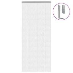 Berkfield Home Chain Door Fly Screen 90x220 cm Aluminium in Silver - thumbnail 1