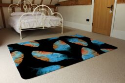 Benjamin Tate Design Imprints Boho Feathers Rug in Natural - Size: Large - thumbnail 3
