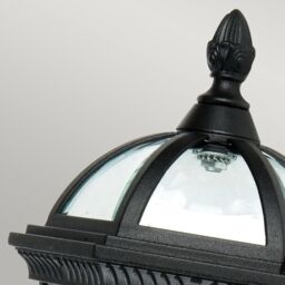 Netlighting Ledbury 1 Light Outdoor Wall Lantern Light Black IP44 E27 - thumbnail 2