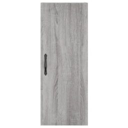 Berkfield Home Highboard Grey Sonoma 34.5x34x180 cm Engineered Wood - thumbnail 6