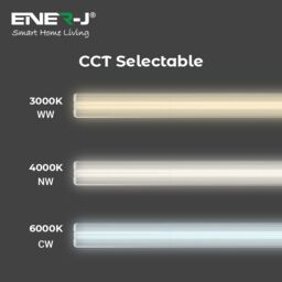 ENER-J LED Linkable Trunking Linear Lights (Supermarket lights), 60W 1.5M, 140LM/WCCT selectable in White - thumbnail 7