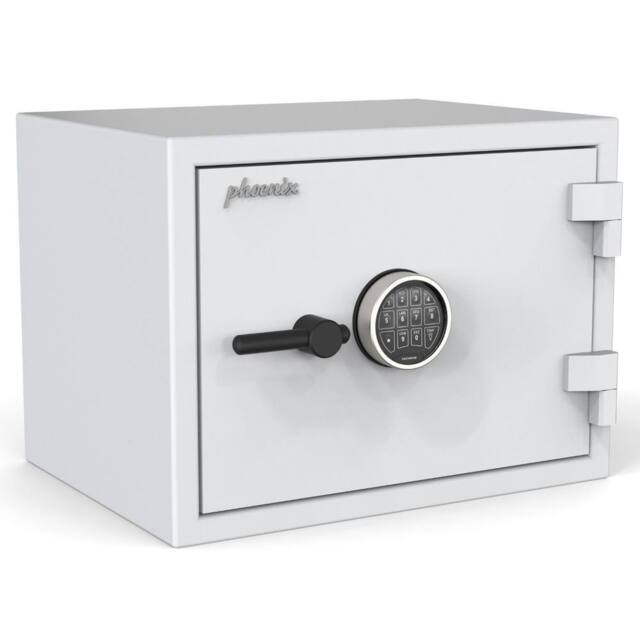 Phoenix Safe Company Phoenix Fortress SS1453E Security Safe with Electronic Lock, 46 Liters in White - Size: 500mm - image 1