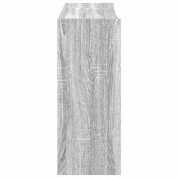 Berkfield Home Shoe Rack Grey Sonoma 80x25x62 cm Engineered Wood - Size: 80 x 25 x 62 cm - thumbnail 5