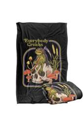 Steven Rhodes Everybody Croaks Silky Touch Super Soft Throw Blanket - Size: Small - thumbnail 2