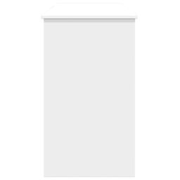 Berkfield Home Dressing Table with Mirror White 100x45x76 cm - Size: 100 x 45 x 76 cm - thumbnail 6