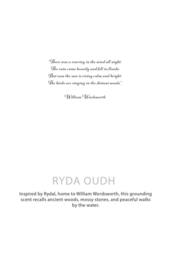 KDMD Agnes & Cat Rydal Oudh Soy Wax Candle 350g in White - thumbnail 5