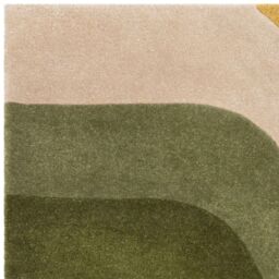 The Rug Shop UK Green Handmade Modern Abstract Pet Easy to Clean Area Rug - Size: 160 cm x 230 cm - thumbnail 3