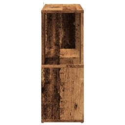 Berkfield Home Book Cabinet Old Wood 60x24x63 cm Engineered Wood in Brown - Size: 60 x 24 x 63 cm - thumbnail 5