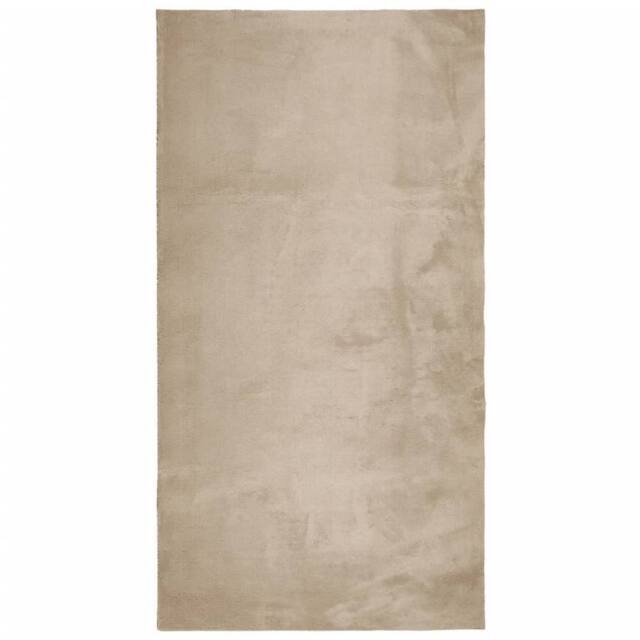 Berkfield Home Rug HUARTE Short Pile Soft & Washable Sand 60x110 cm in Light Sand - Size: Medium - image 1