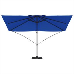 Berkfield Home Azure Blue Cantilever Umbrella Azure Blue - thumbnail 5