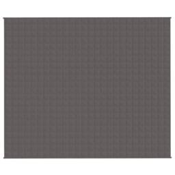 Berkfield Home Weighted Blanket Grey 220x260 cm 11 kg Fabric - thumbnail 3