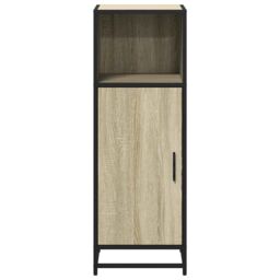 Berkfield Home Bathroom Cabinet Sonoma Oak 35x37.5x100 cm Engineered Wood in Brown - thumbnail 5