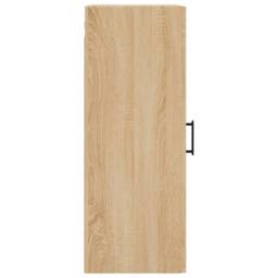 Berkfield Home Wall Mounted Cabinet Sonoma Oak 34.5x34x90 cm in Light Brown - thumbnail 8