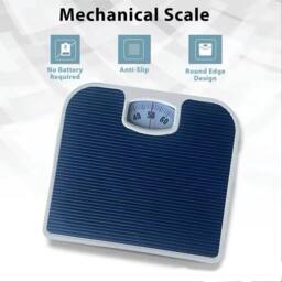 SPETLEK Blue Mechanical Dial Bathroom Scales Weighing Scale - thumbnail 1
