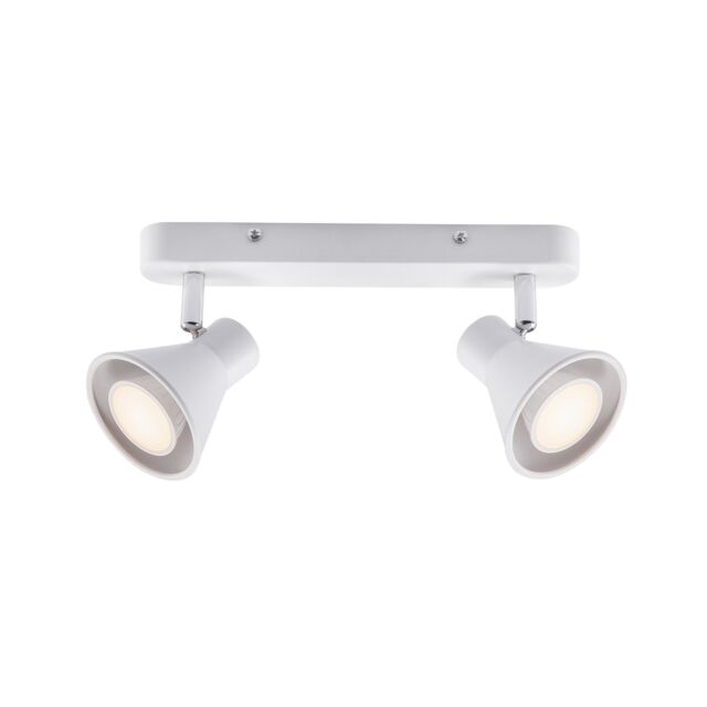 Nordlux Modern Indoor Spot Light White Metal GU10 Adjustable Head - Mains Powered, IP20 - image 1