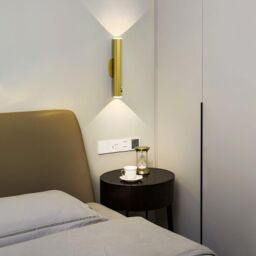 Harper Living 2 Packs Battery Operated Wall Lights with Motion Sensor, Rechargeable Wall Lamp Indoor, LED Wall Sconce, Gold - thumbnail 2