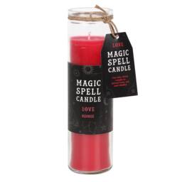 Something Different Love Magic Spell Red Rose Tube Candle in Light Red - thumbnail 1