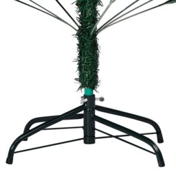 Berkfield Home Artificial Pre-lit Christmas Tree with Ball Set Green 150 cm PVC - thumbnail 5