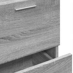 Berkfield Home Sink Cabinet Grey Sonoma 40x37x59 cm Engineered Wood - Size: 40 x 37 x 59 cm - thumbnail 9