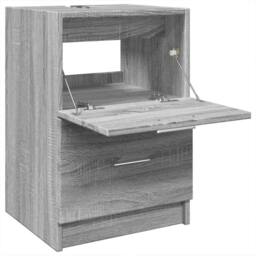 Berkfield Home Sink Cabinet Grey Sonoma 40x37x59 cm Engineered Wood - Size: 40 x 37 x 59 cm - thumbnail 5