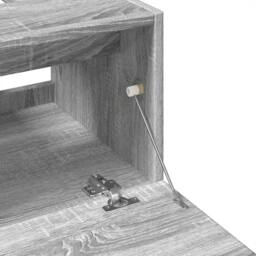 Berkfield Home Sink Cabinet Grey Sonoma 40x37x59 cm Engineered Wood - Size: 40 x 37 x 59 cm - thumbnail 8