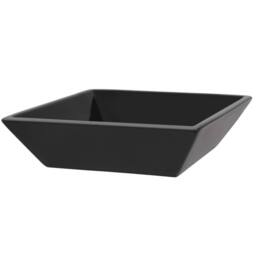 Berkfield Home Basin Ceramic Square Black 41.5x41.5x12 cm - thumbnail 4