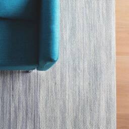Wyld and Coco Home Rug Grey 140 x 200 cm Wool-Polyester Handwoven Modern Design - Size: 140 cm x 200 cm - thumbnail 1