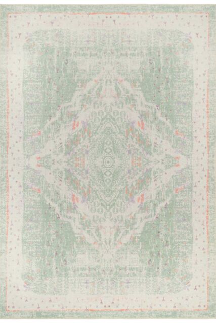 Kukoon 60x110cm Pastel Green Washable Indoor Doormat Front Door Entrance Rug - Size: 60 cm x 110 cm - image 1