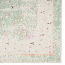 Kukoon 60x110cm Pastel Green Washable Indoor Doormat Front Door Entrance Rug - Size: 60 cm x 110 cm - thumbnail 5