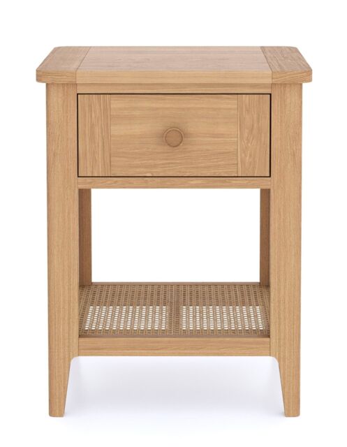 Rest Relax Alderley Oak Lamp Table in Beige - image 1