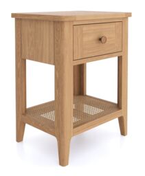 Rest Relax Alderley Oak Lamp Table in Beige - thumbnail 2