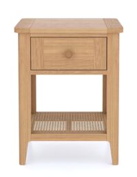 Rest Relax Alderley Oak Lamp Table in Beige