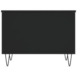 Berkfield Home Coffee Table Black 60x44.5x45 cm Engineered Wood - thumbnail 6