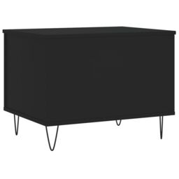 Berkfield Home Coffee Table Black 60x44.5x45 cm Engineered Wood - thumbnail 5