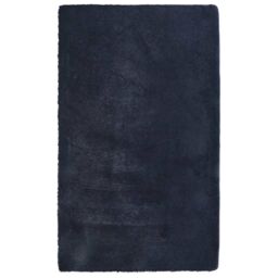 Berkfield Home Shaggy Rug High Pile NAVARRA Navy 60x100 cm Polyester in Blue - Size: Medium - thumbnail 2