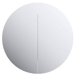 Berkfield Home Bathroom Cabinet with Round Mirror&LED White 40x40x17.5 cm - thumbnail 6