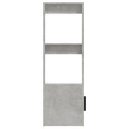 Berkfield Home Sideboard Concrete Grey 80x30x90 cm Engineered Wood - Size: 80 x 30 x 90 cm - thumbnail 8