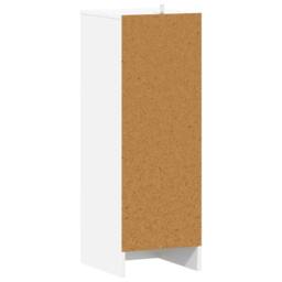 Berkfield Home Shoe Cabinet White 32x35x92 cm Engineered Wood - Size: 32 x 35 x 92 cm - thumbnail 7
