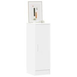 Berkfield Home Shoe Cabinet White 32x35x92 cm Engineered Wood - Size: 32 x 35 x 92 cm - thumbnail 1