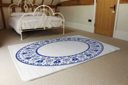 Benjamin Tate Design Folk Art Designer Rug in Natural - Size: Large - thumbnail 3
